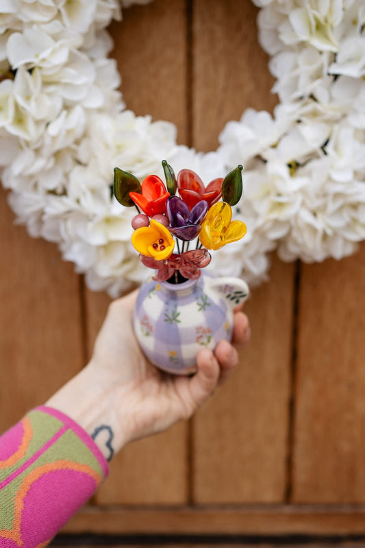 theglassflorist Bow-tiful Tulips
