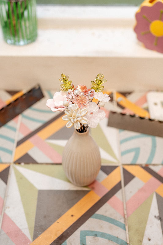 theglassflorist Diamonds and Pearls