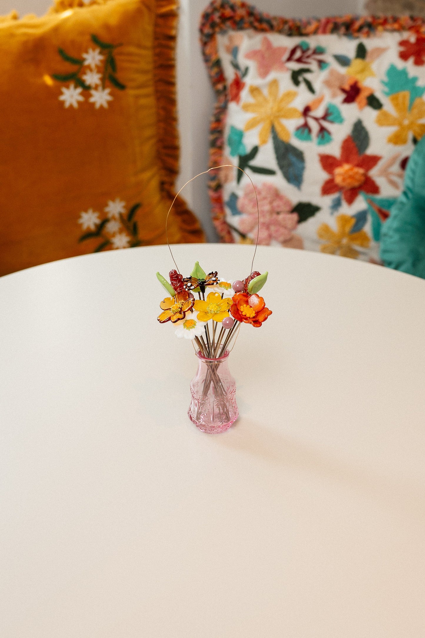 theglassflorist Garden Posy 🦋🌼