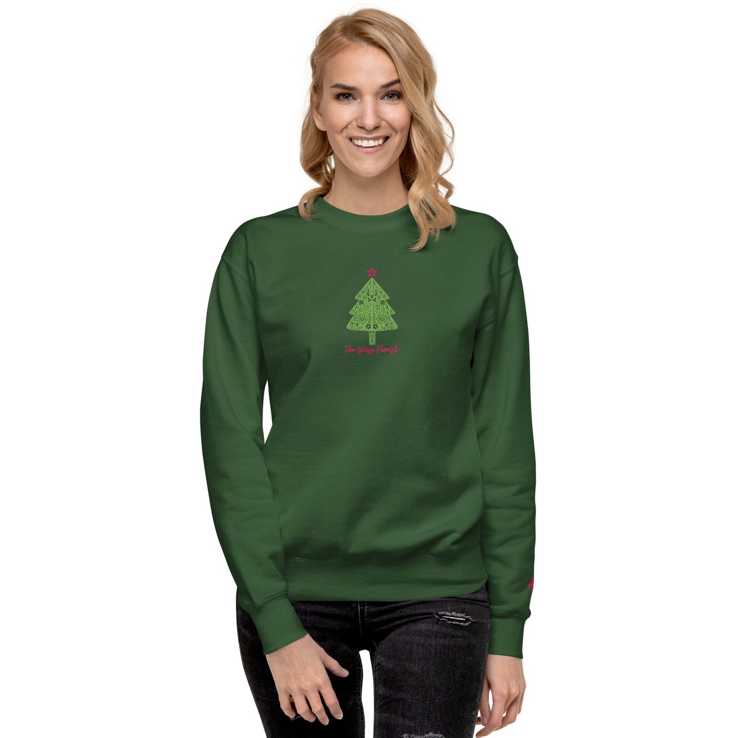 theglassflorist Have yourself a very floral Christmas Sweater
