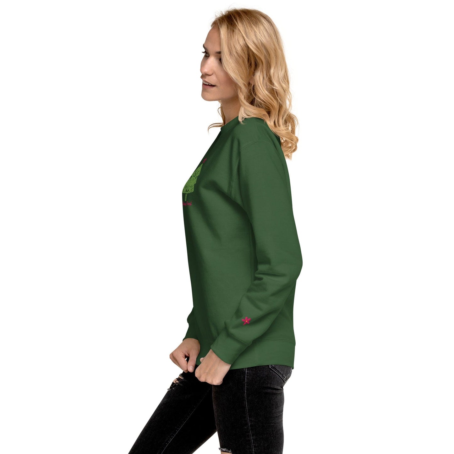 theglassflorist Have yourself a very floral Christmas Sweater