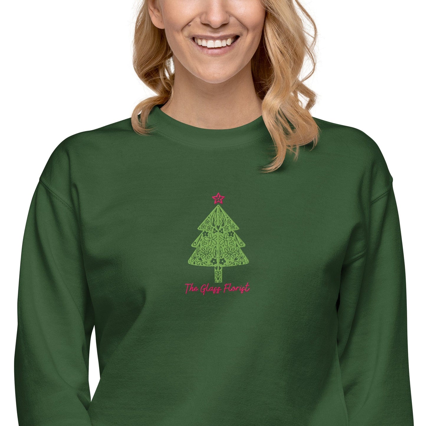theglassflorist Have yourself a very floral Christmas Sweater