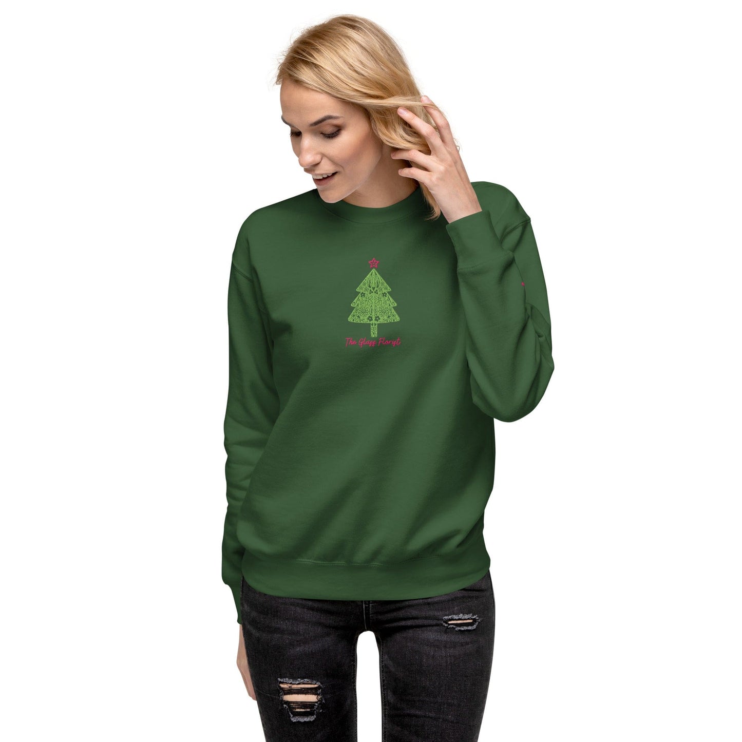theglassflorist Have yourself a very floral Christmas Sweater