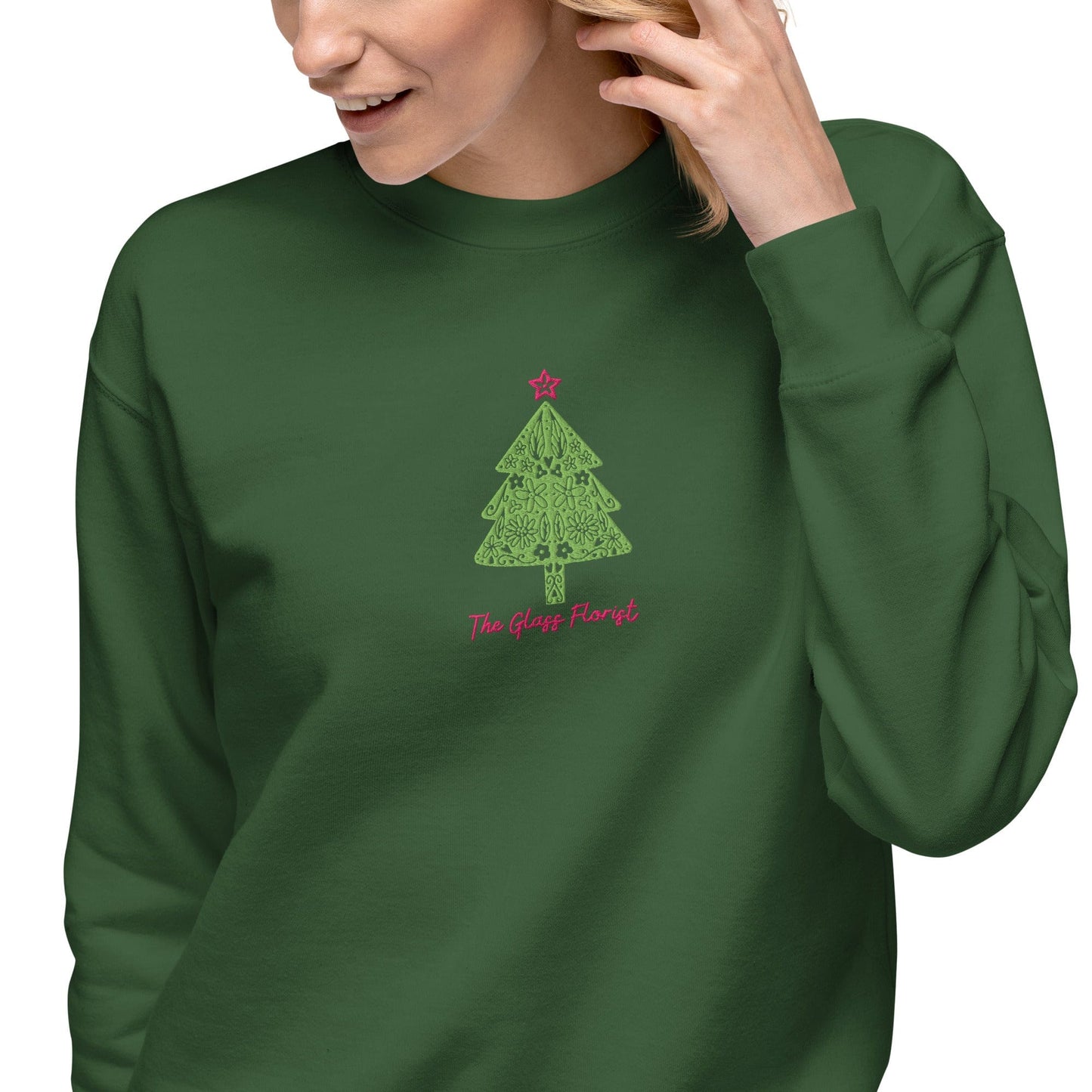 theglassflorist Have yourself a very floral Christmas Sweater