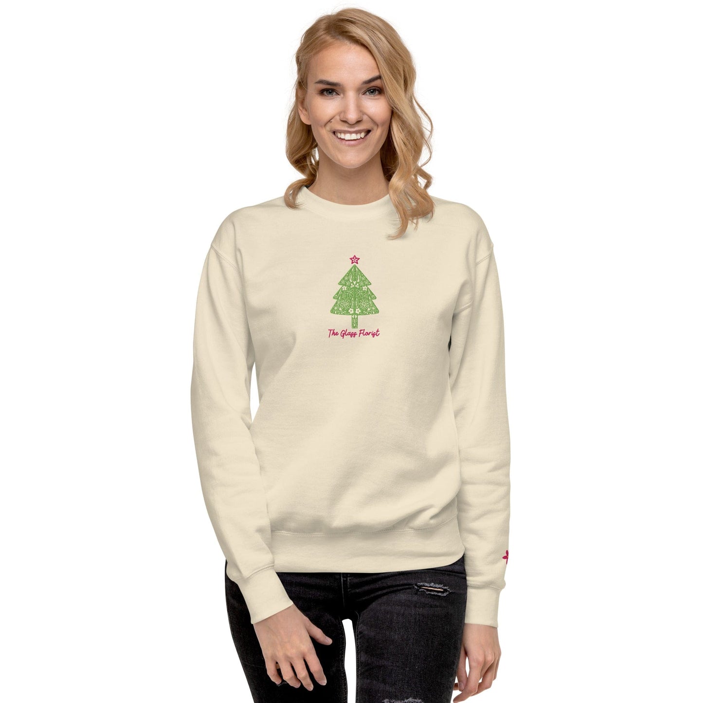 theglassflorist Have yourself a very floral Christmas Sweater