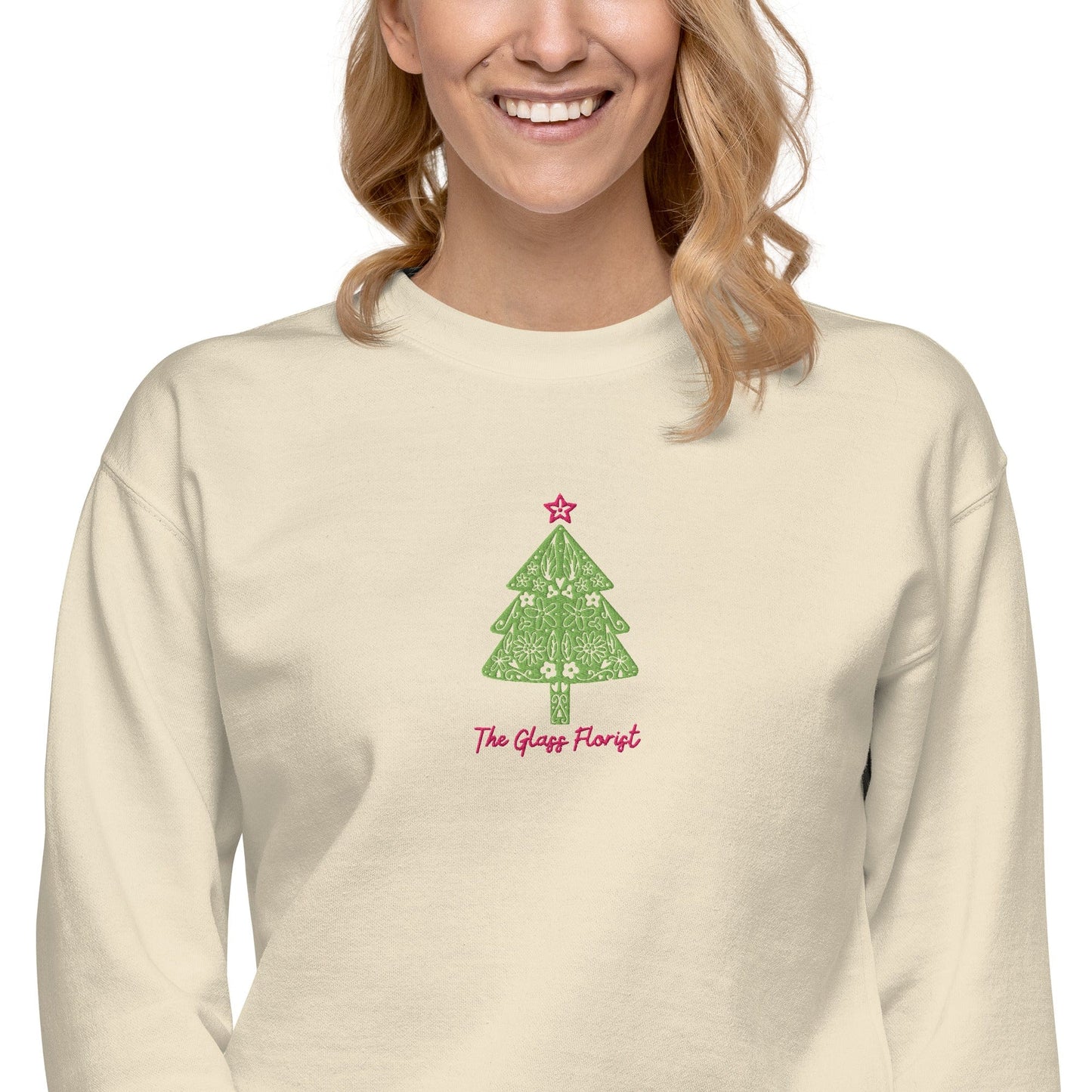theglassflorist Have yourself a very floral Christmas Sweater
