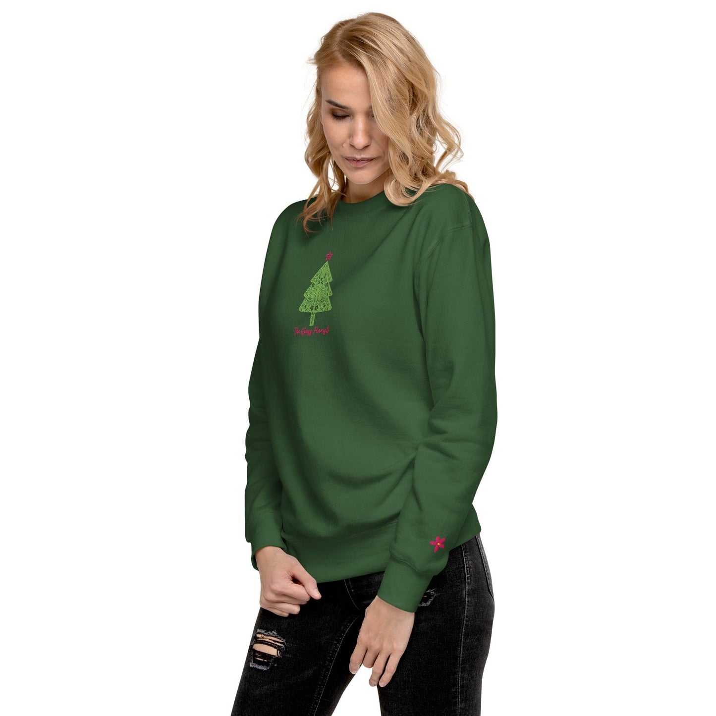 theglassflorist Have yourself a very floral Christmas Sweater