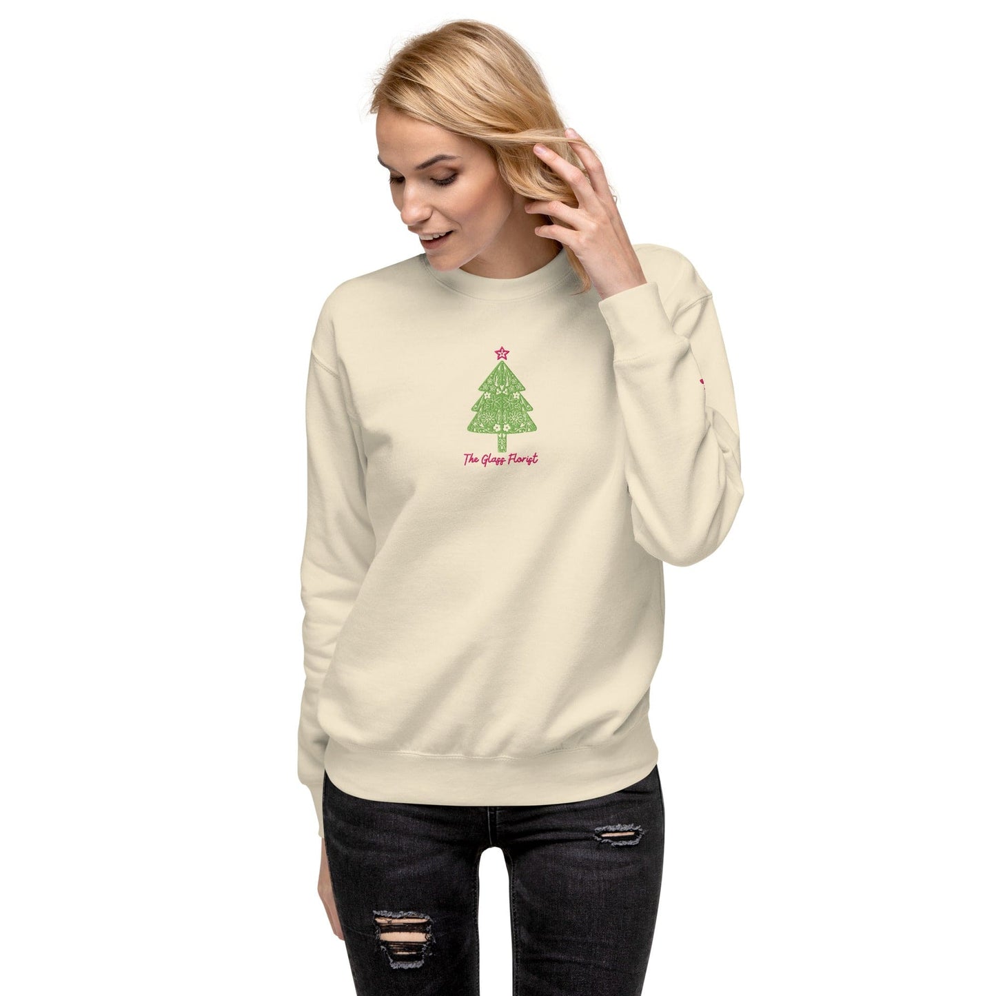 theglassflorist Have yourself a very floral Christmas Sweater