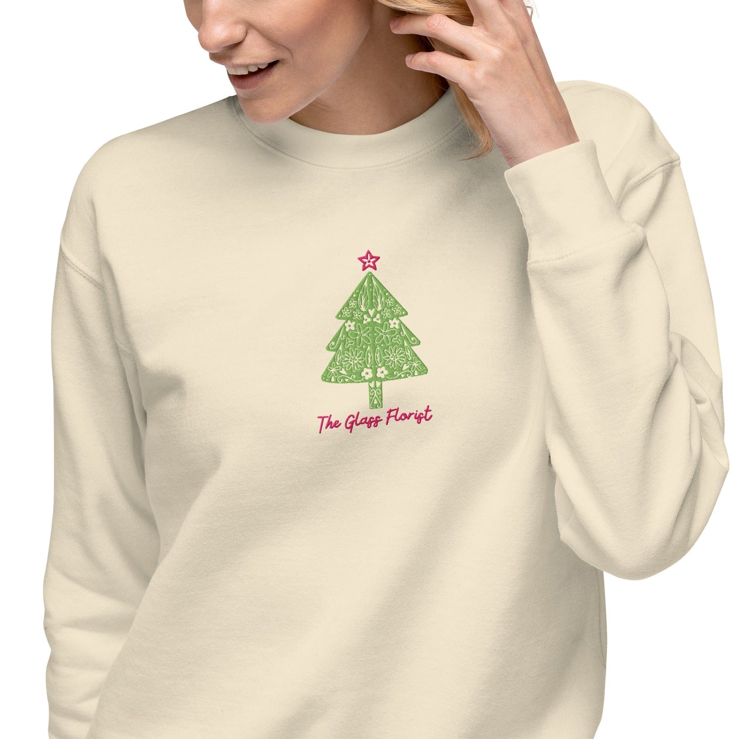 theglassflorist Have yourself a very floral Christmas Sweater