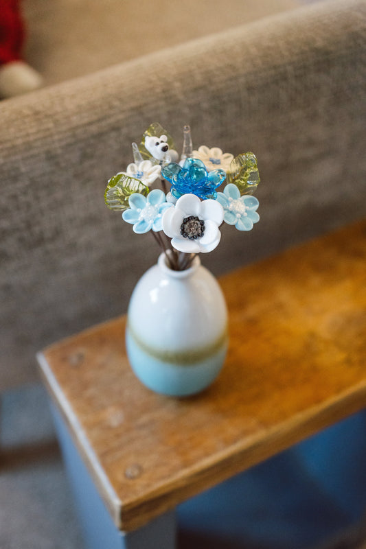 theglassflorist Polar Bear's Winter Wonderland