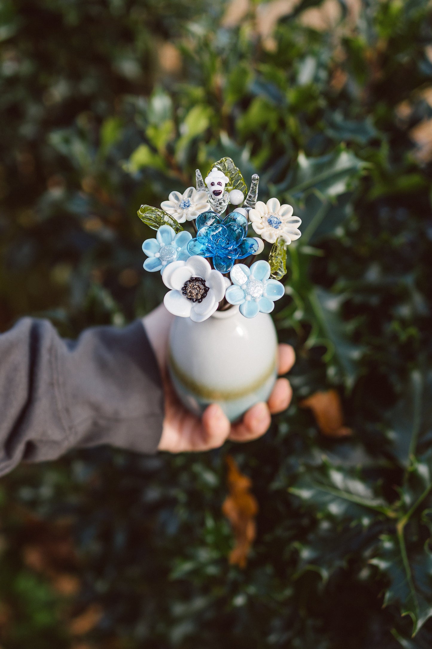 theglassflorist Polar Bear's Winter Wonderland