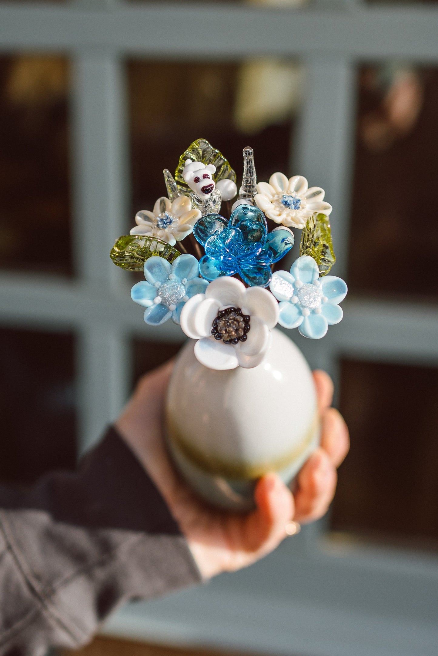 theglassflorist Polar Bear's Winter Wonderland