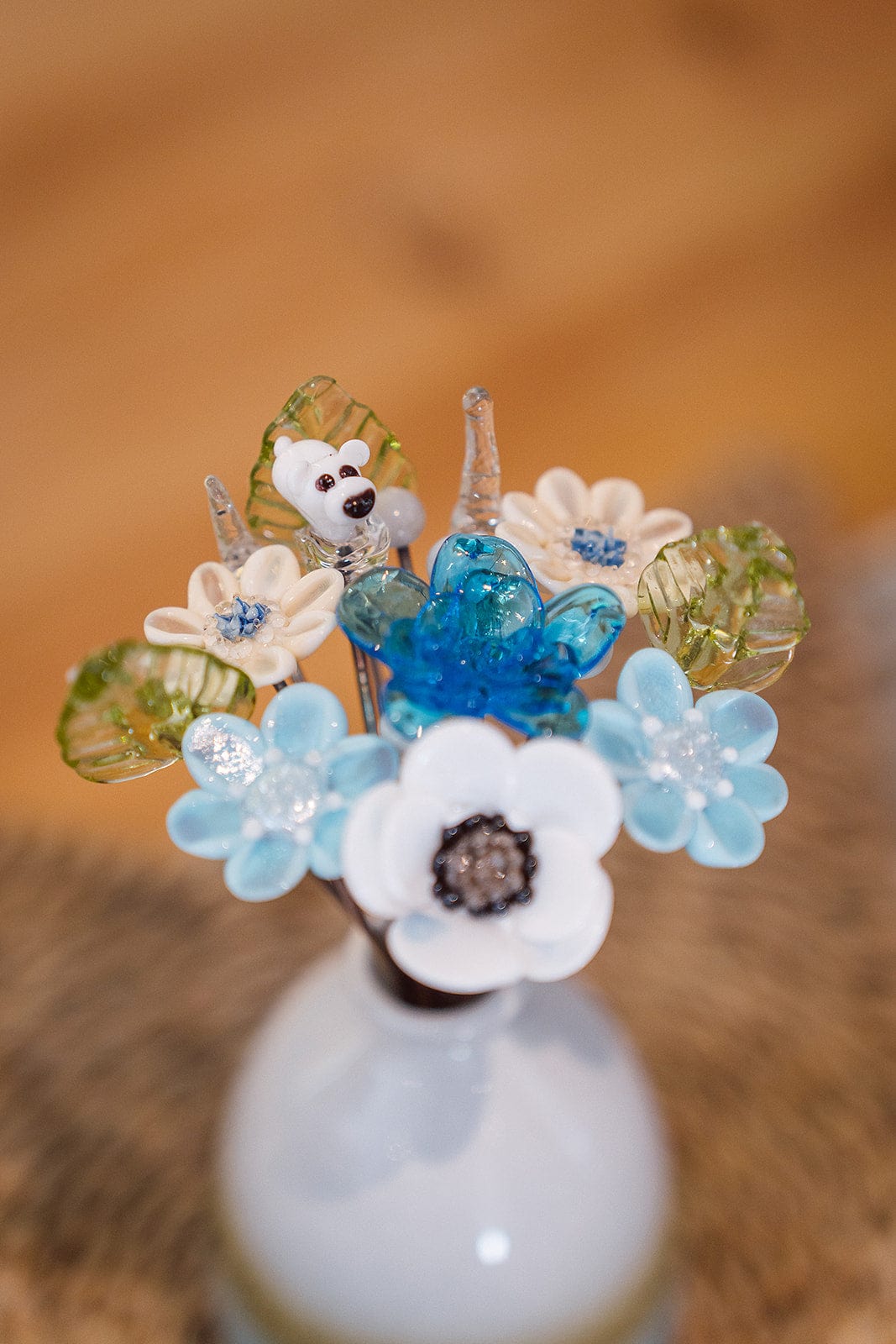 theglassflorist Polar Bear's Winter Wonderland