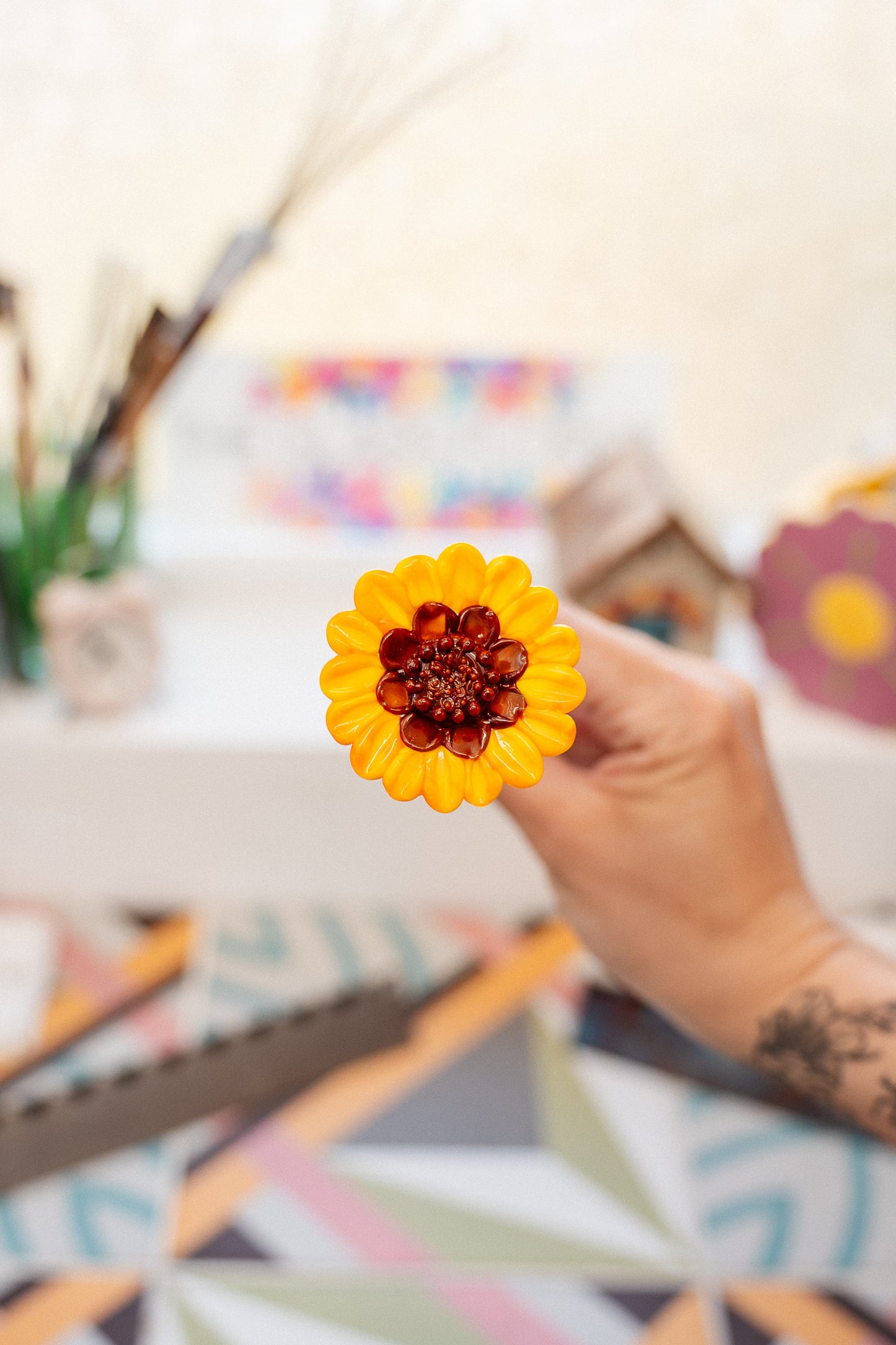 theglassflorist Sunflower Stem 🌻💛