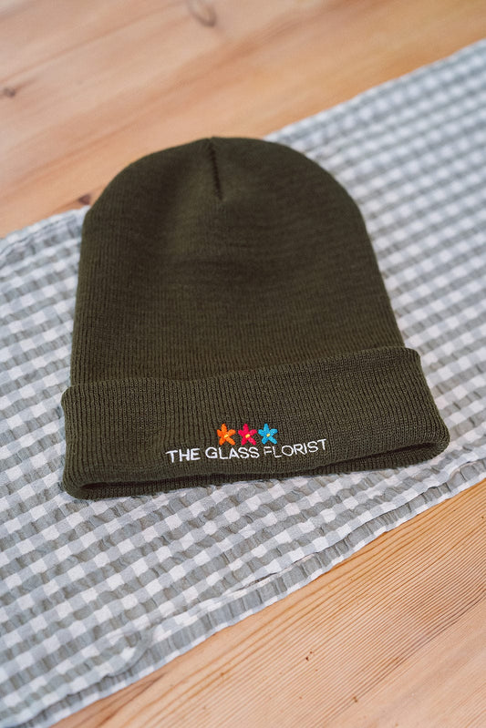 theglassflorist The Glass Florist Classic Beanie Hat