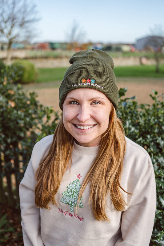 theglassflorist The Glass Florist Classic Beanie Hat