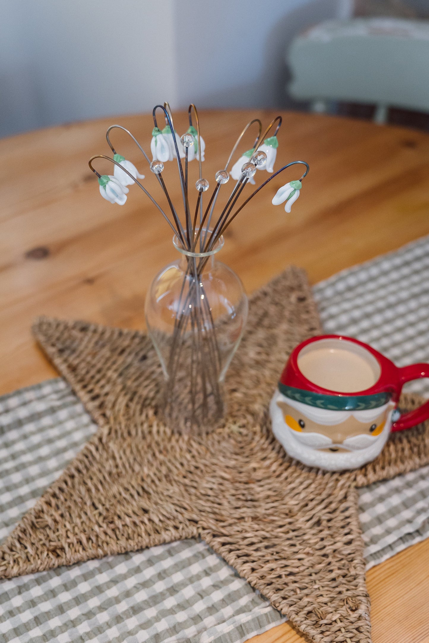 theglassflorist The Snowdrop Bouquet
