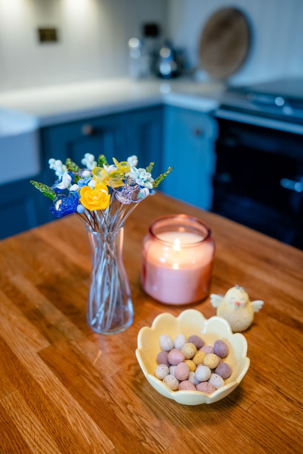 theglassflorist Clear Glass Vase