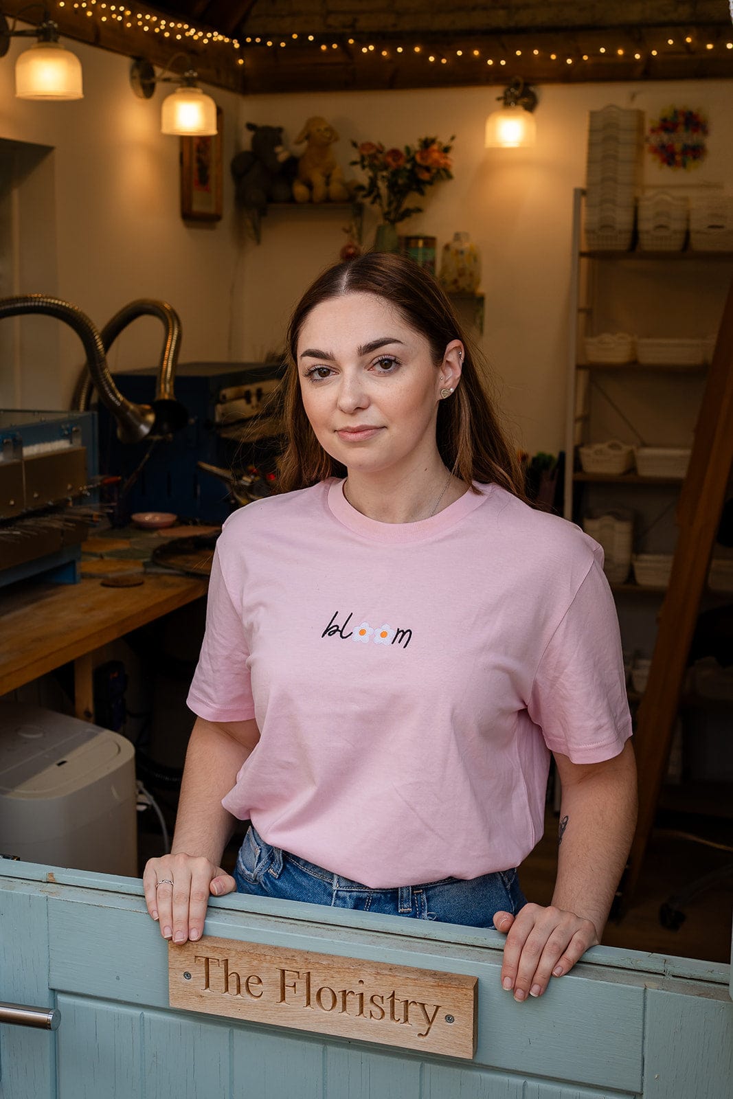 theglassflorist Bloom T shirt