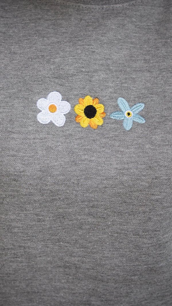 theglassflorist Flower Power Sweatshirt