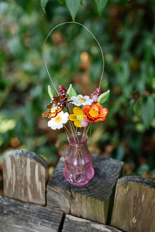 theglassflorist Garden Posy 🦋🌼