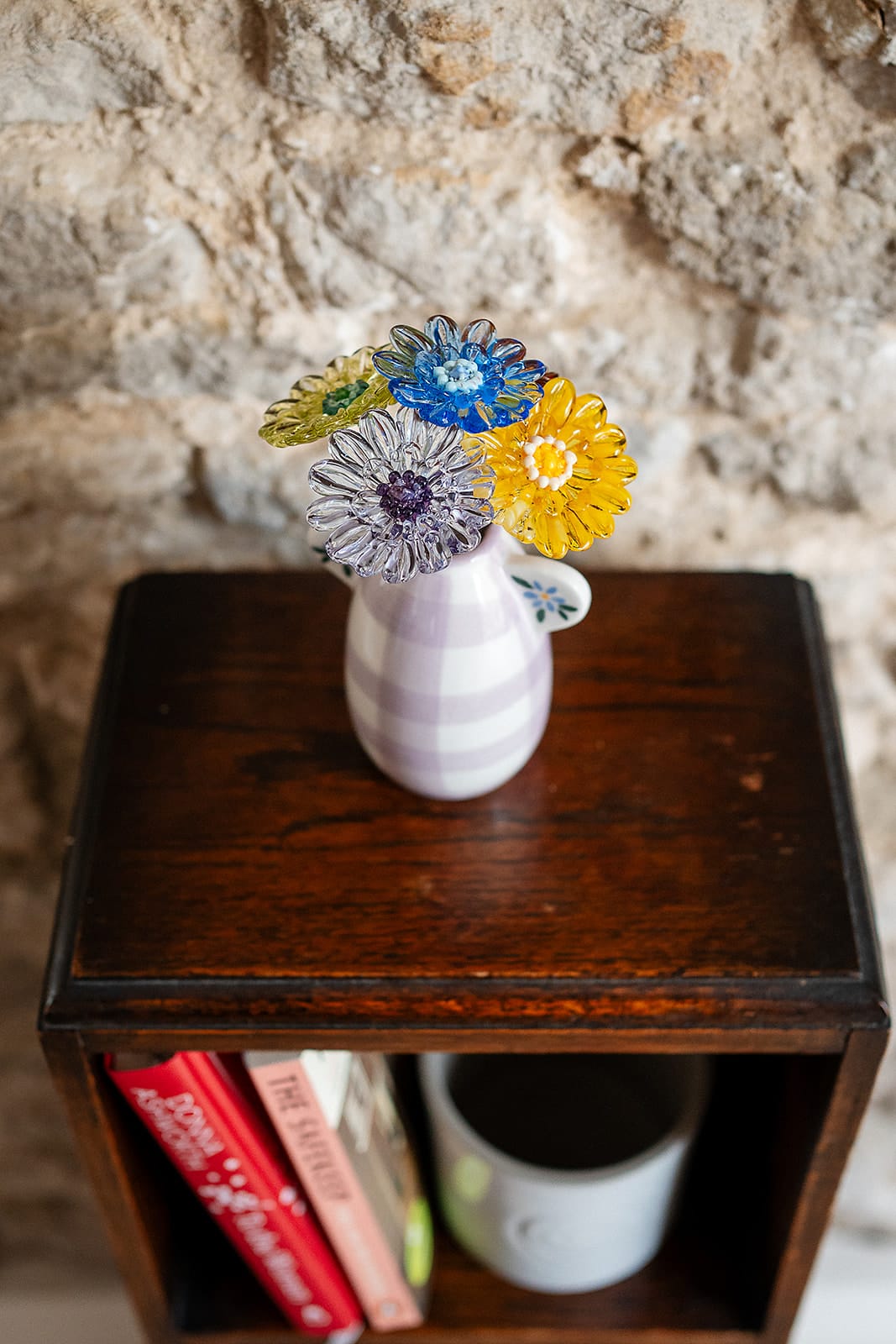 theglassflorist Gingham & Gerberas