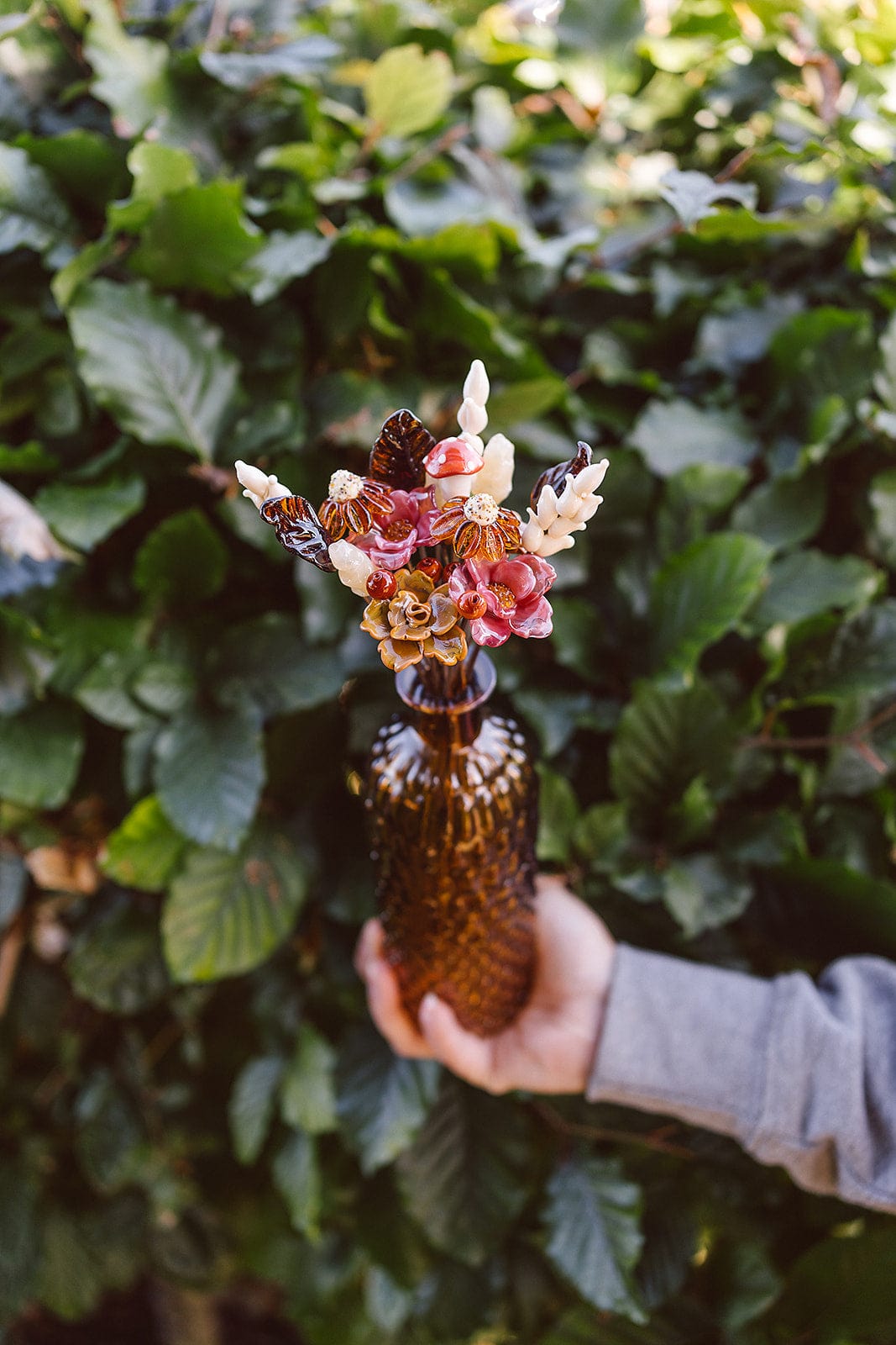 theglassflorist Glass Flower Woodland Blooms and Forest Magic