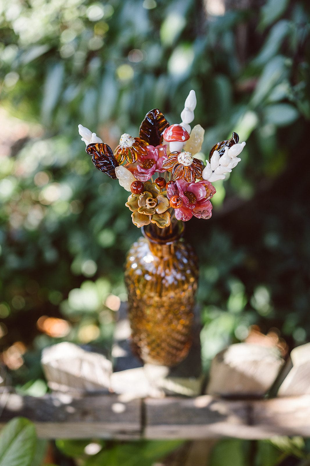 theglassflorist Glass Flower Woodland Blooms and Forest Magic