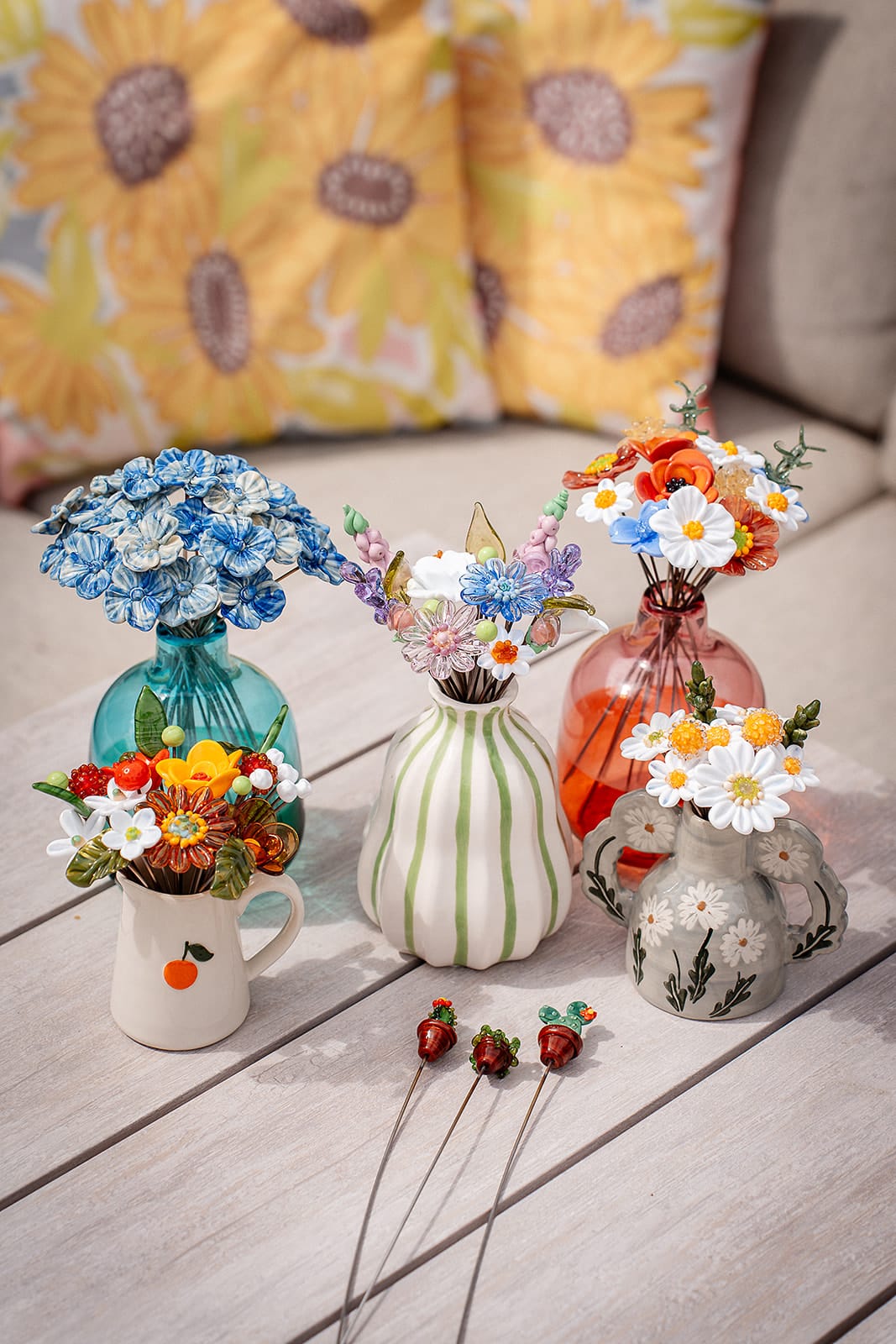 theglassflorist Happy Hydrangea