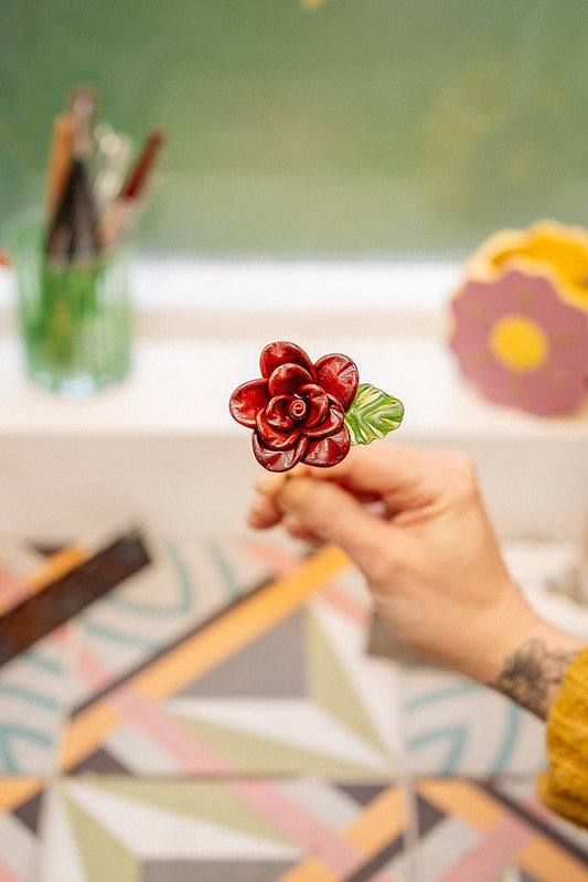 theglassflorist Roses are Red