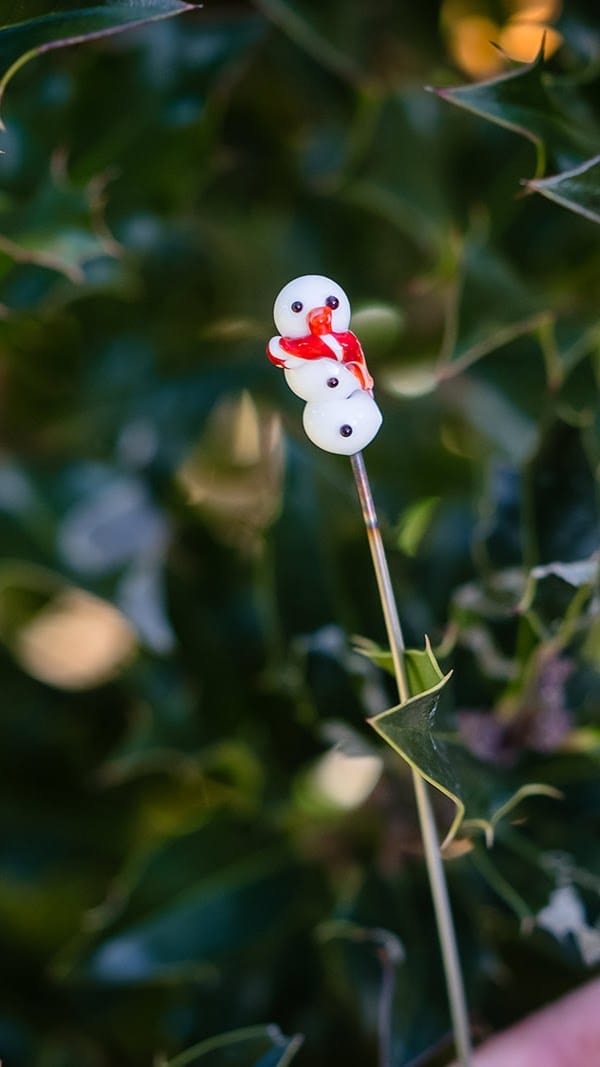 theglassflorist Snowman