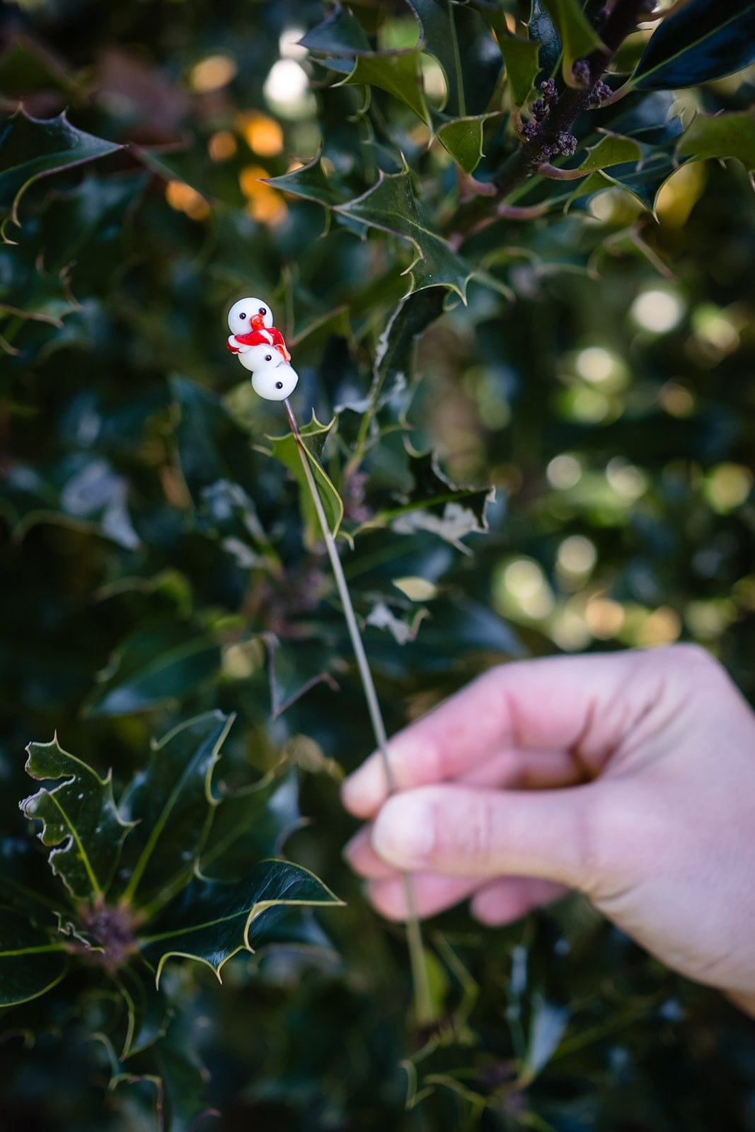 theglassflorist Snowman