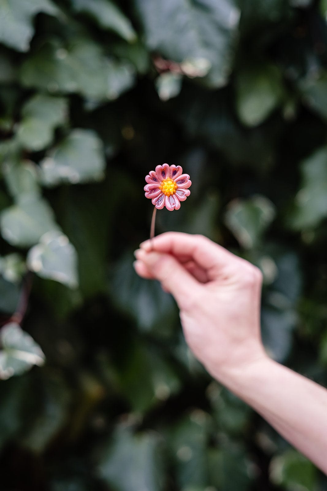 theglassflorist Individual Cosmo Glass Flower Stems