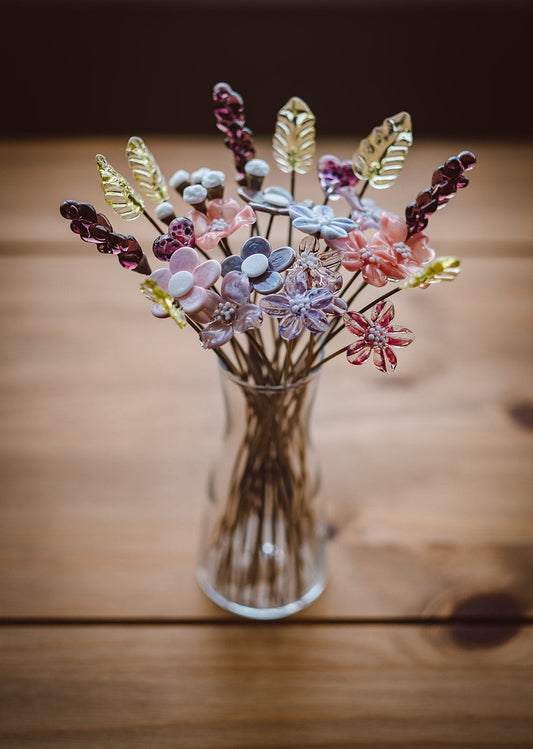 Handmade Glass Flowers