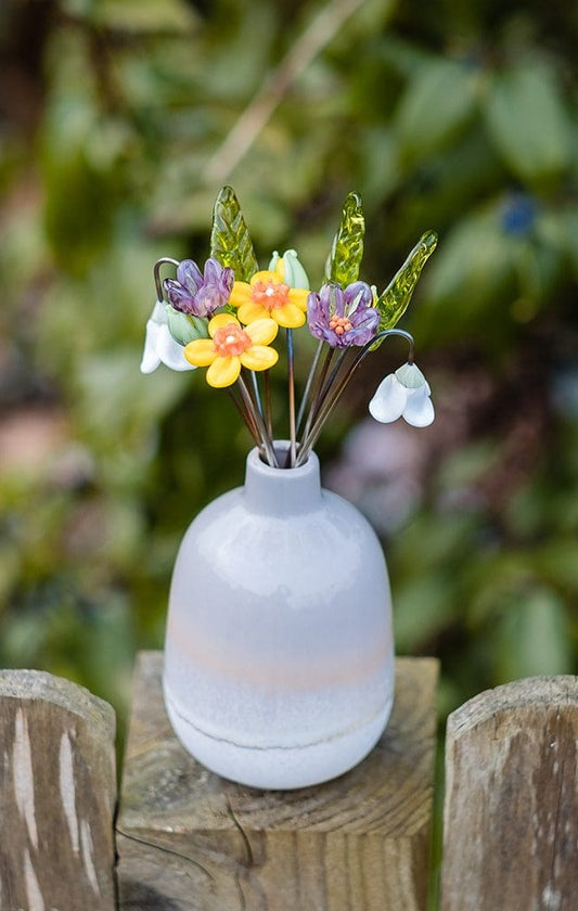 theglassflorist Spring Has Sprung Glass Flower Bouquet