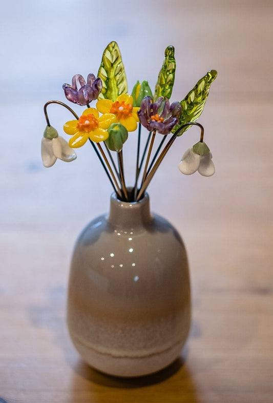 theglassflorist Spring Has Sprung Glass Flower Bouquet